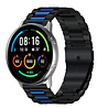Strap-it Strap-it Xiaomi Mi Watch Steel Strap (Black/Blue) Strap-it Strap-it Xiaomi Mi Watch Steel Strap (Black/Blue)