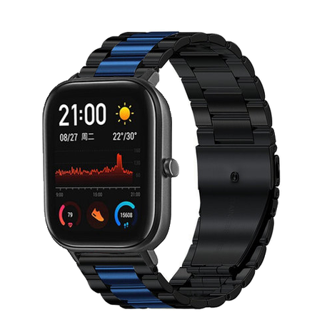 Xiaomi Amazfit GTS Steel Strap Black Blue