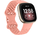 Strap-it Fitbit Versa 3 Breathable Silicone Strap (Coral)