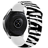 Strap-it Strap-it Wild Zebra Samsung Galaxy Watch Active Strap Strap-it Strap-it Wild Zebra Samsung Galaxy Watch Active Strap