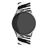 Strap-it Strap-it Wild Zebra Samsung Galaxy Watch Active Strap Strap-it Strap-it Wild Zebra Samsung Galaxy Watch Active Strap