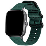 Strap-it Xiaomi Amazfit Bip Nylon Strap with Buckle (Dark Green) Strap-it Xiaomi Amazfit Bip Nylon Strap with Buckle (Dark Green)