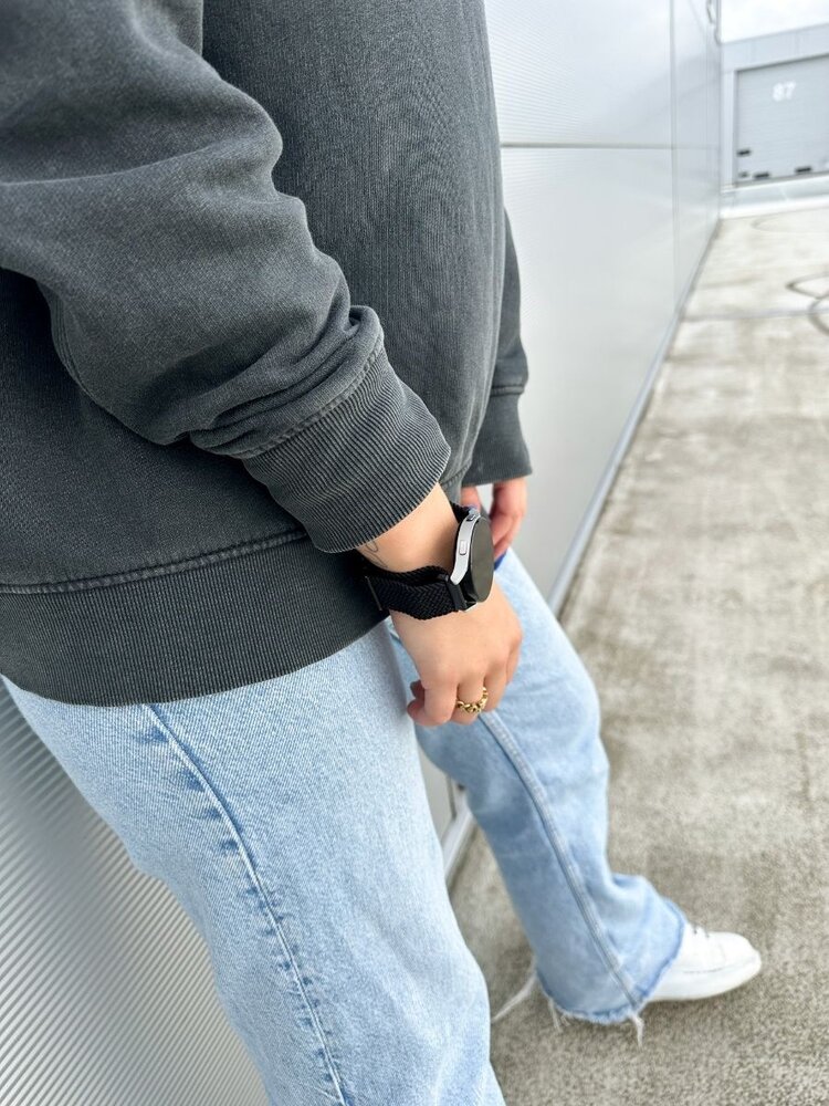 Strap-it Strap-it Xiaomi Amazfit Bip Woven Nylon Strap (Black) Strap-it Strap-it Xiaomi Amazfit Bip Woven Nylon Strap (Black)