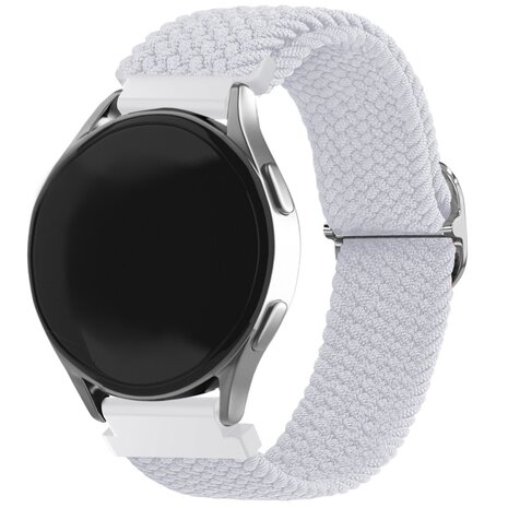 Strap-it Strap-it Huawei Watch GT 3 42mm Woven Nylon Strap (White) Strap-it Strap-it Huawei Watch GT 3 42mm Woven Nylon Strap (White)
