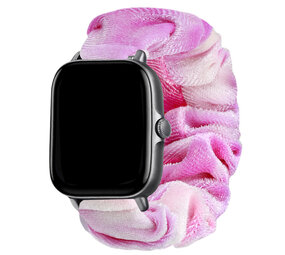Strap-it Amazfit GTS 3 Scrunchie Strap (Purple Mix) Strap-it Amazfit GTS 3 Scrunchie Strap (Purple Mix)