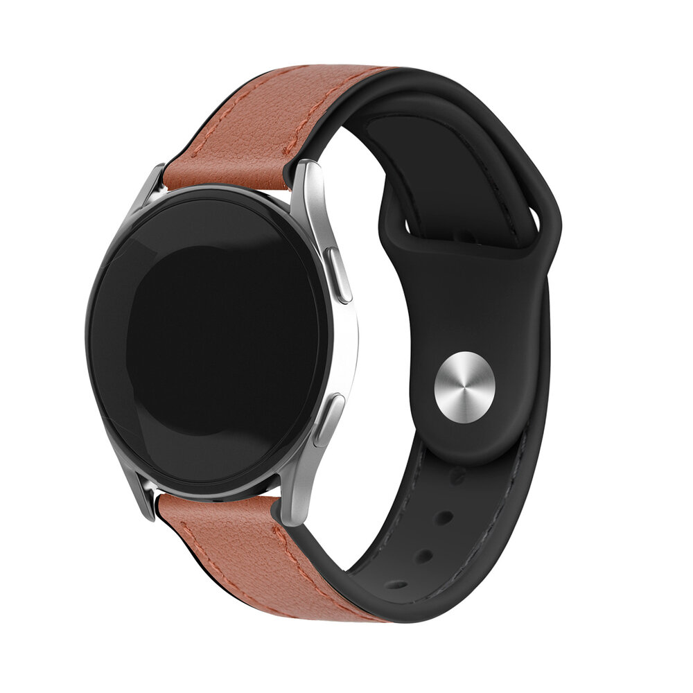 Strap-it Strap-it Xiaomi Watch S1 Hybrid Leather Strap (Light Brown) Strap-it Strap-it Xiaomi Watch S1 Hybrid Leather Strap (Light Brown)
