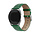 Strap-it Huawei Watch GT 2 Leather Strap Crocodile Grain (Green)