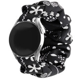 Strap-it Honor Magic Watch 2 42mm Scrunchie Strap (Black Mix)