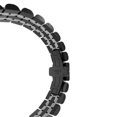 Strap-it© Strap-it Polar Vantage M Steel Link Strap Duo (Black/Silver) Strap-it© Strap-it Polar Vantage M Steel Link Strap Duo (Black/Silver)