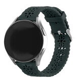 Strap-it Samsung Galaxy Watch 5 44mm Silicone Strap Patterned (Viridian)