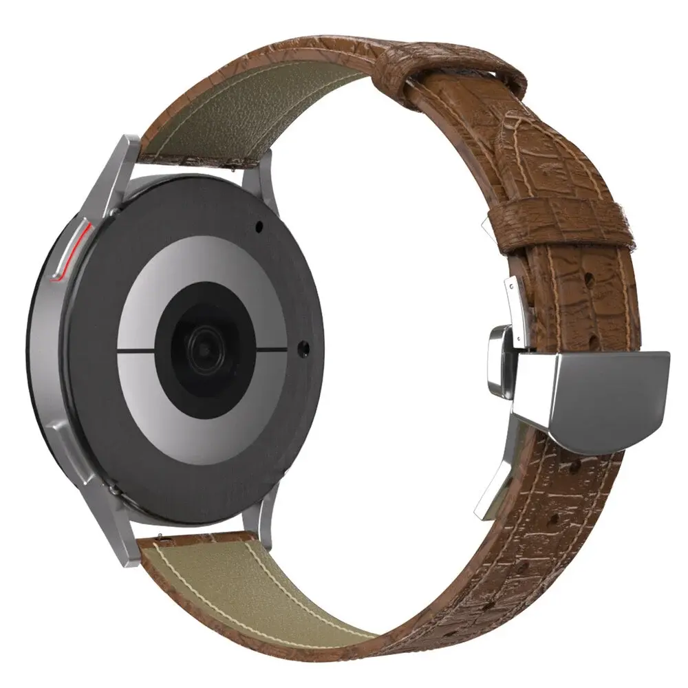 Strap-it Strap-it Amazfit GTS 2 Premium Leather Strap (Brown) Strap-it Strap-it Amazfit GTS 2 Premium Leather Strap (Brown)