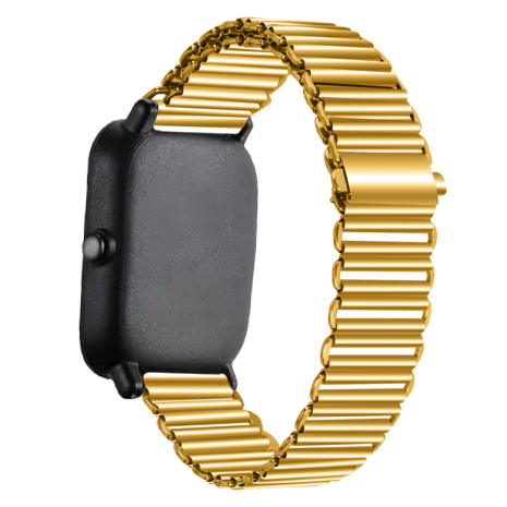 Strap-it Strap-it Xiaomi Amazfit GTS Steel Loop Strap (Gold) Strap-it Strap-it Xiaomi Amazfit GTS Steel Loop Strap (Gold)