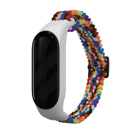 Strap-it Strap-it Xiaomi Mi Band 7 Braided Strap (Rainbow) Strap-it Strap-it Xiaomi Mi Band 7 Braided Strap (Rainbow)