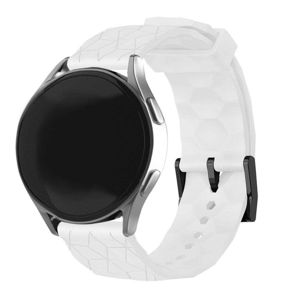 Strap-it Strap-it Polar Ignite 2 Silicone Strap Hexagons (White)