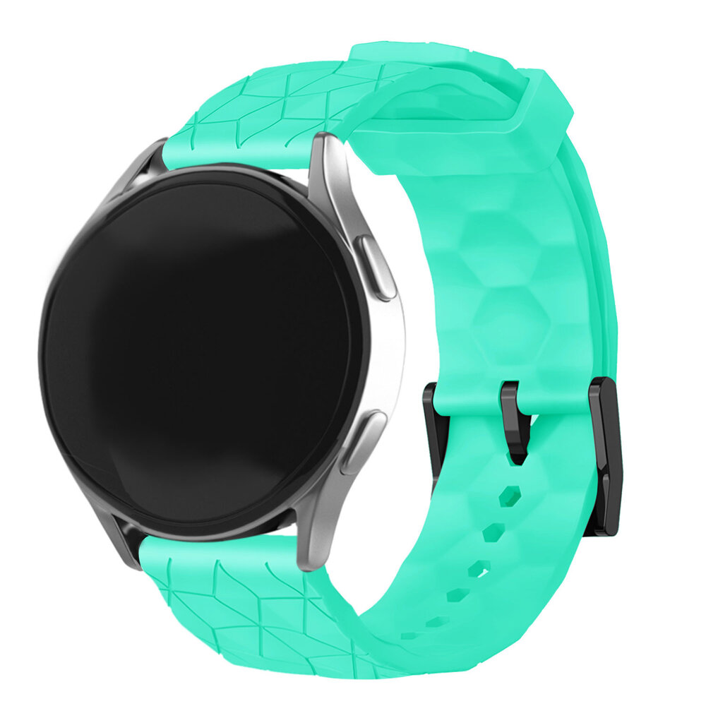 Strap-it Strap-it Samsung Galaxy Watch 42mm Silicone Strap Hexagons (Aqua) Strap-it Strap-it Samsung Galaxy Watch 42mm Silicone Strap Hexagons (Aqua)