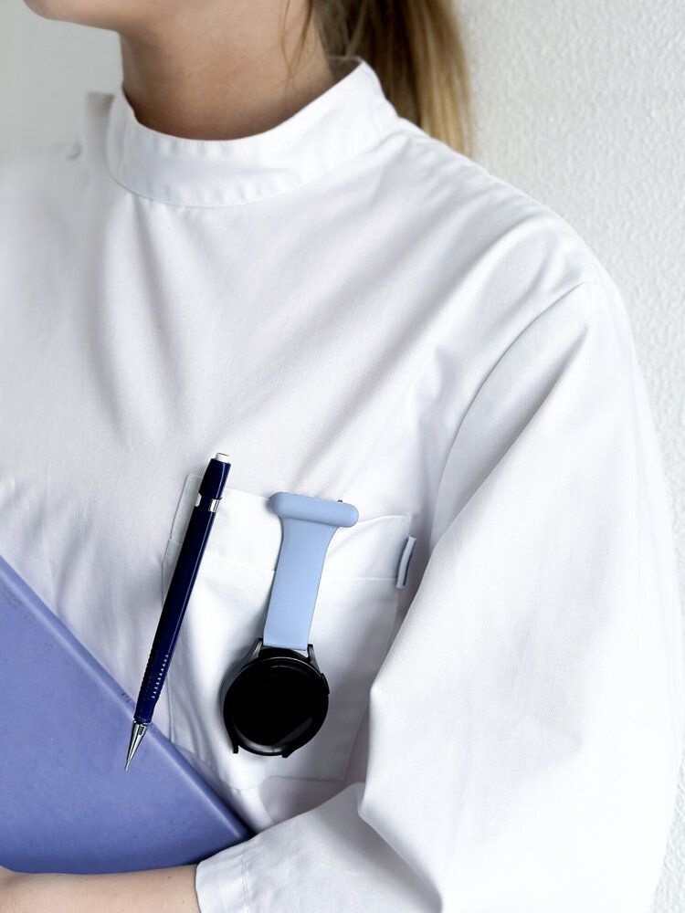 Strap-it Strap-it Amazfit GTR 3 (Pro) Nurse Fob (Light Blue) Strap-it Strap-it Amazfit GTR 3 (Pro) Nurse Fob (Light Blue)