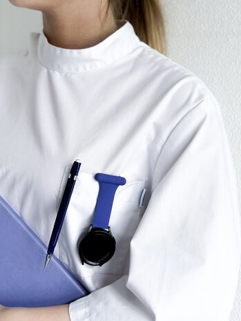 Strap-it Strap-it Fossil Gen 6 44mm Nurse Fob (Dark Blue) Strap-it Strap-it Fossil Gen 6 44mm Nurse Fob (Dark Blue)