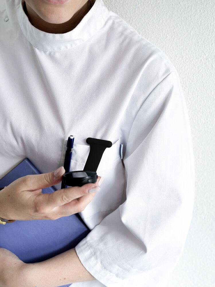 Strap-it Strap-it Polar Ignite 3 Nurse Fob (Black) Strap-it Strap-it Polar Ignite 3 Nurse Fob (Black)