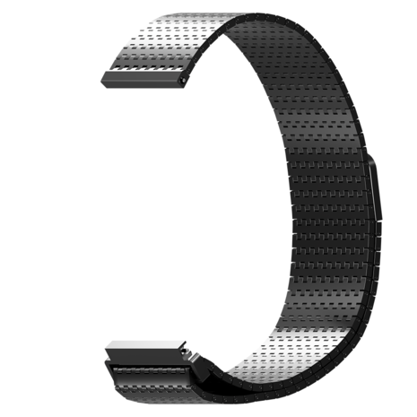 Strap-it Strap-it Xiaomi Mi Watch Steel Mesh Strap Deluxe (Black) Strap-it Strap-it Xiaomi Mi Watch Steel Mesh Strap Deluxe (Black)