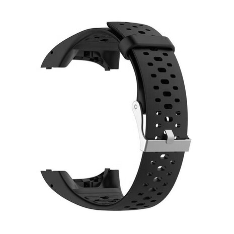 Strap-it Strap-it Polar M400/M430 Silicone Strap (Black)