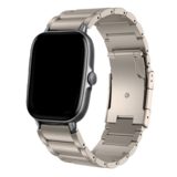 Strap-it Xiaomi Amazfit Bip Titanium Strap (Titanium) Strap-it Xiaomi Amazfit Bip Titanium Strap (Titanium)