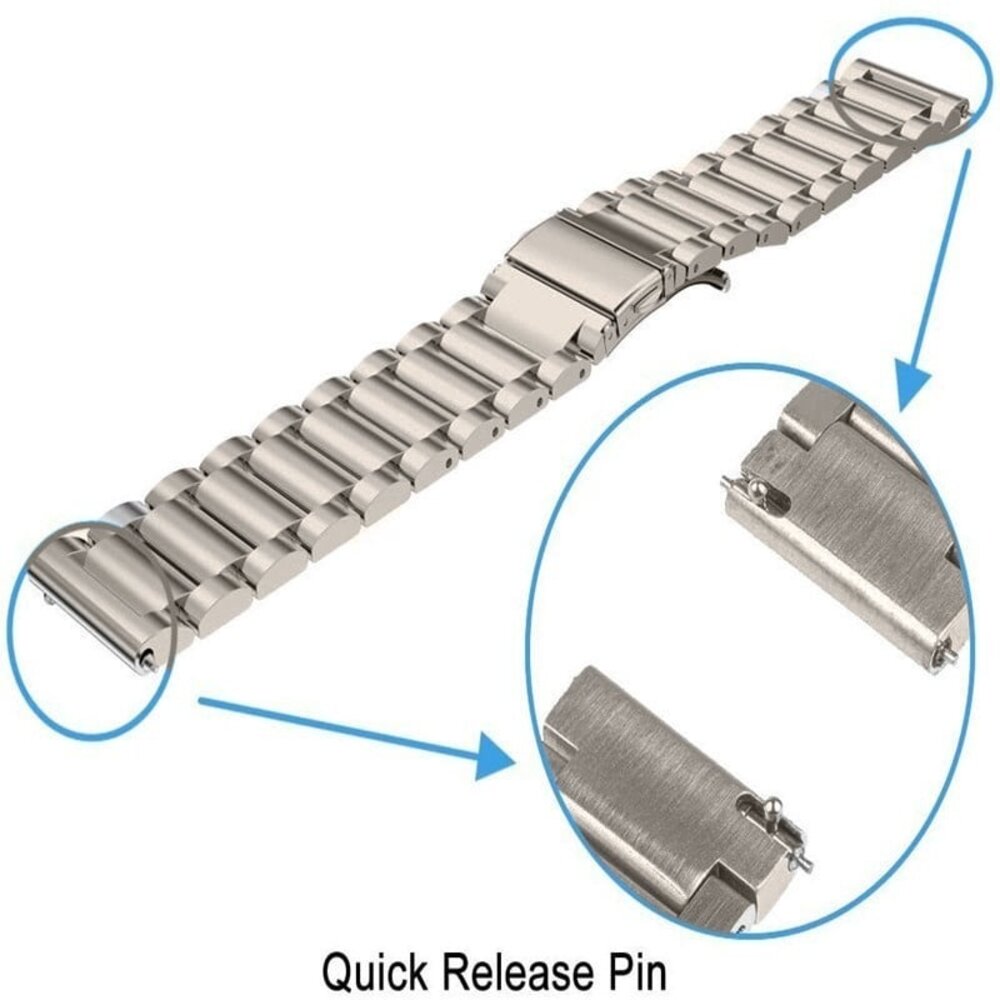 Strap-it Strap-it Xiaomi Amazfit Bip Titanium Strap (Titanium) Strap-it Strap-it Xiaomi Amazfit Bip Titanium Strap (Titanium)