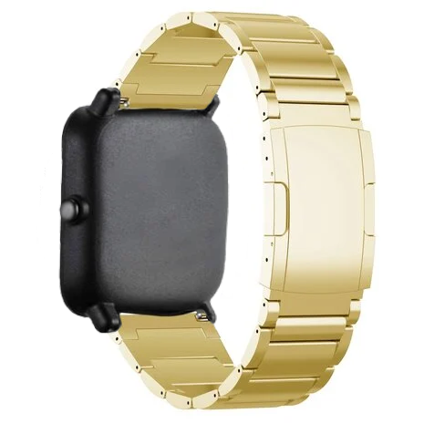 Strap-it Strap-it Xiaomi Amazfit Bip Titanium Strap (Gold) Strap-it Strap-it Xiaomi Amazfit Bip Titanium Strap (Gold)