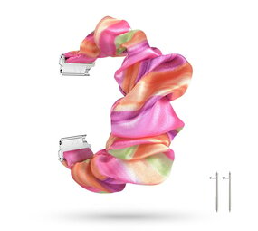Strap-it Samsung Galaxy Watch FE Scrunchie Strap (Colourful) Strap-it Samsung Galaxy Watch FE Scrunchie Strap (Colourful)