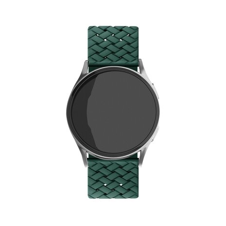Strap-it Strap-it Samsung Galaxy Watch FE Braided Silicone Strap (Dark Green) Strap-it Strap-it Samsung Galaxy Watch FE Braided Silicone Strap (Dark Green)