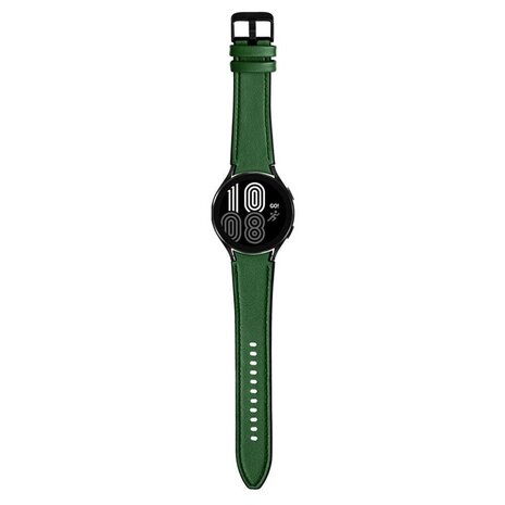 Strap-it Strap-it Samsung Galaxy Watch FE Hybrid Leather Strap (Green) Strap-it Strap-it Samsung Galaxy Watch FE Hybrid Leather Strap (Green)