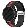 Strap-it Strap-it Samsung Galaxy Watch FE Magnetic Sport Strap (Black/Red) Strap-it Strap-it Samsung Galaxy Watch FE Magnetic Sport Strap (Black/Red)