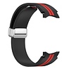 Strap-it Strap-it Samsung Galaxy Watch FE Magnetic Sport Strap (Black/Red) Strap-it Strap-it Samsung Galaxy Watch FE Magnetic Sport Strap (Black/Red)