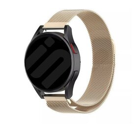 Strap-it Samsung Galaxy Watch FE Milanese Strap (Champagne Gold)