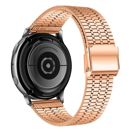 Strap-it Strap-it Samsung Galaxy Watch FE Fine Steel Strap (Rose Gold) Strap-it Strap-it Samsung Galaxy Watch FE Fine Steel Strap (Rose Gold)