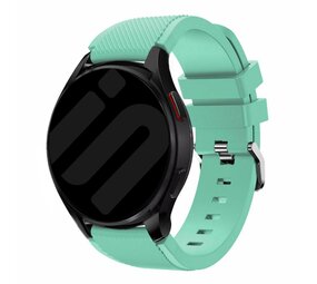 Strap-it Samsung Galaxy Watch FE Silicone Strap (Aqua)
