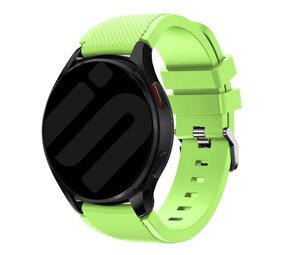 Strap-it Samsung Galaxy Watch FE Silicone Strap (Light Green)