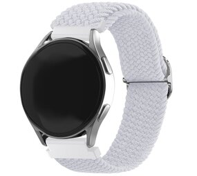Strap-it Samsung Galaxy Watch FE Adjustable Braided Strap (White)