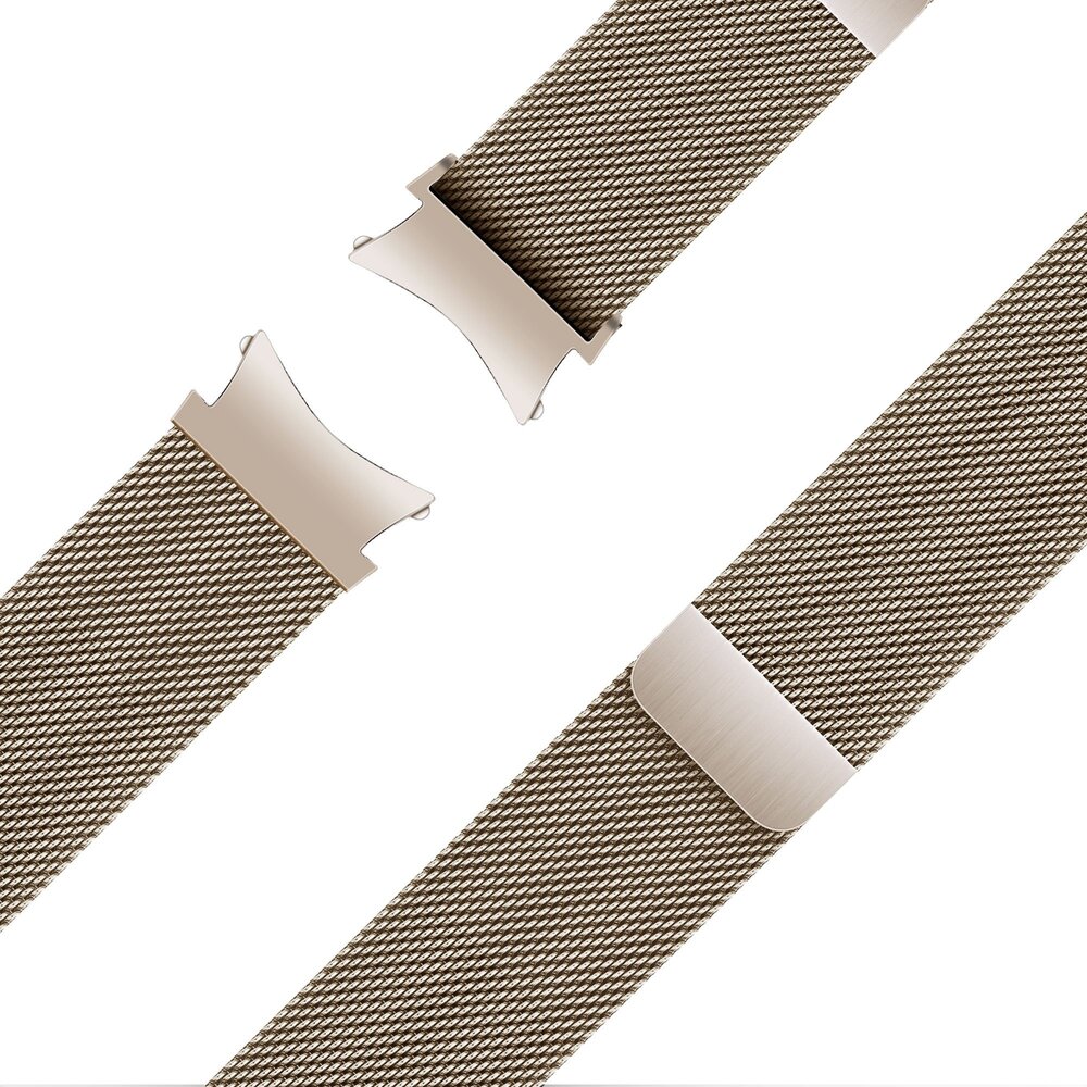 Bandz Bandz Samsung Galaxy Watch FE Milanese Loop Strap (Champagne Gold) Bandz Bandz Samsung Galaxy Watch FE Milanese Loop Strap (Champagne Gold)