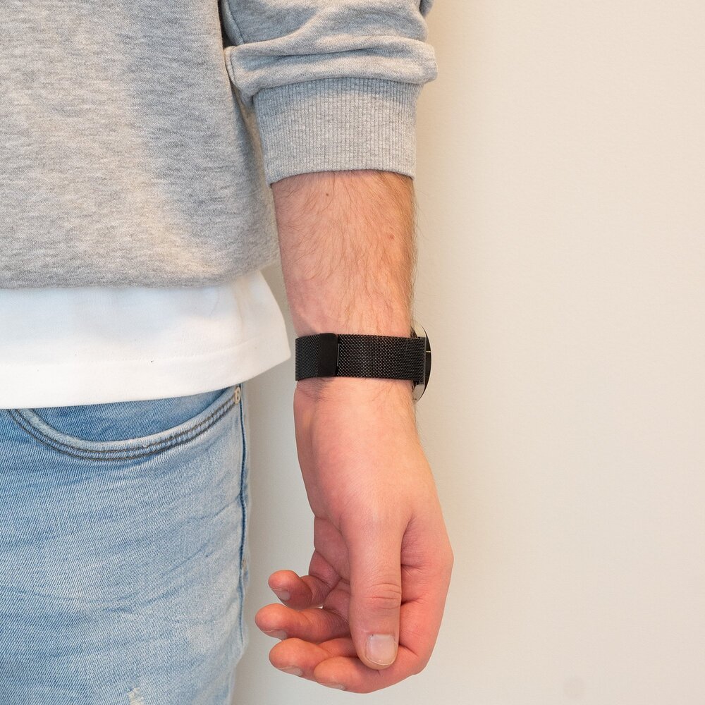 Bandz Bandz Samsung Galaxy Watch FE Milanese Loop Strap (Black) Bandz Bandz Samsung Galaxy Watch FE Milanese Loop Strap (Black)