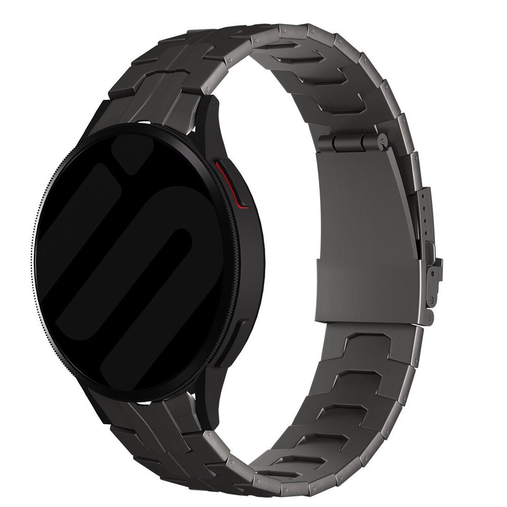 Strap-it Strap-it Samsung Galaxy Watch FE Titanium Iron Strap (Graphite) Strap-it Strap-it Samsung Galaxy Watch FE Titanium Iron Strap (Graphite)