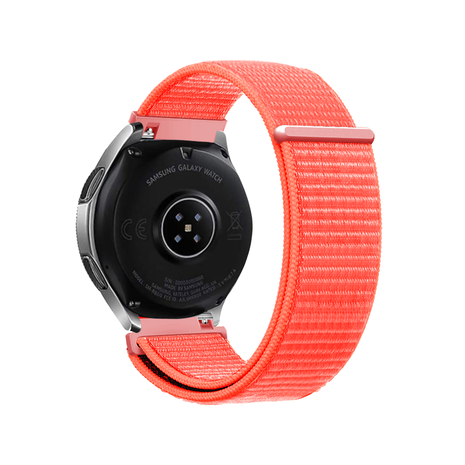 Strap-it Strap-it Samsung Galaxy Watch 46mm Nylon Strap (Orange/Red) Strap-it Strap-it Samsung Galaxy Watch 46mm Nylon Strap (Orange/Red)