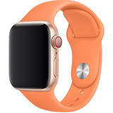Strap-it Apple Watch Silicone Strap (Orange-Pink) - 38/40/41mm