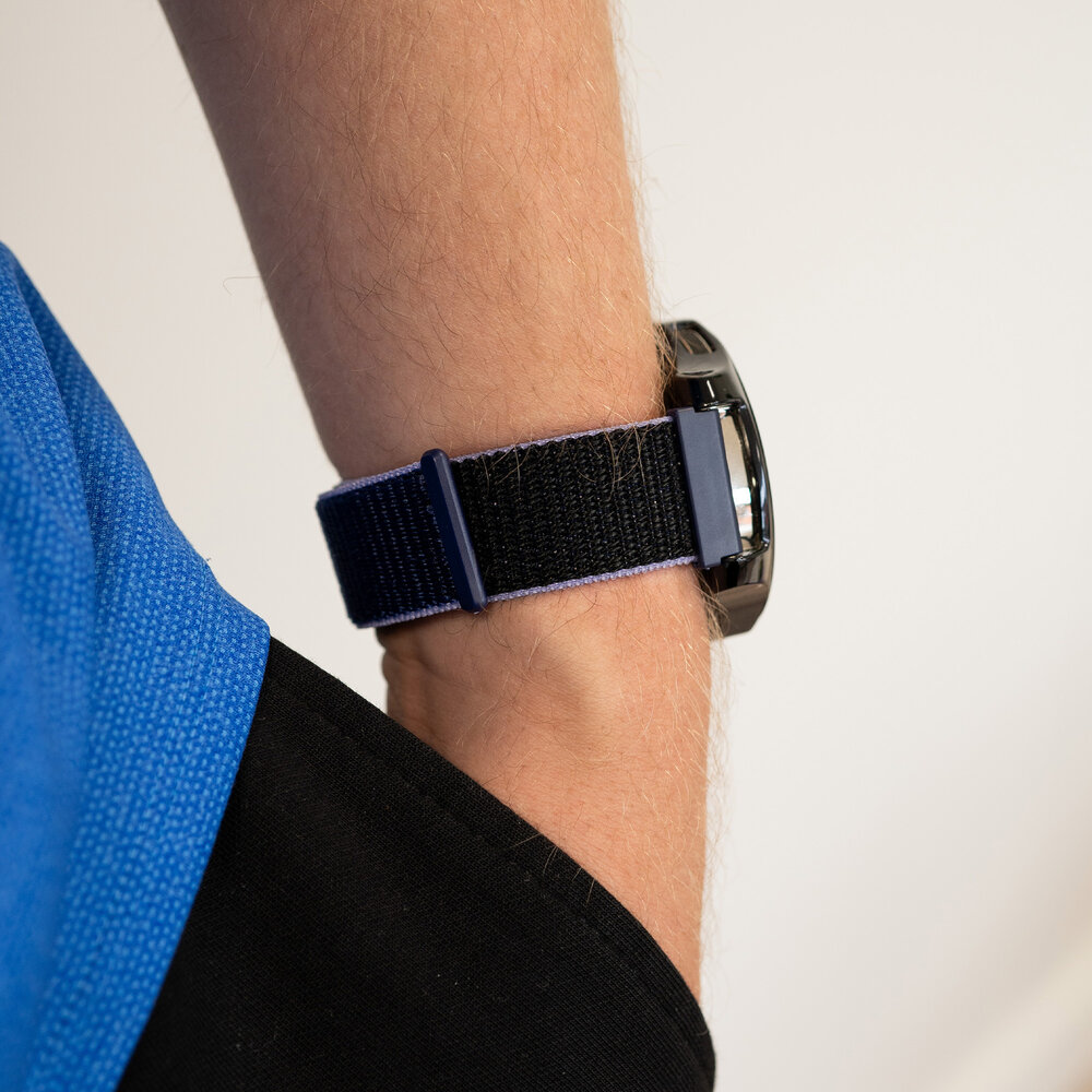 Strap-it Strap-it Amazfit GTR 2 Nylon Strap (Blue/Black) Strap-it Strap-it Amazfit GTR 2 Nylon Strap (Blue/Black)