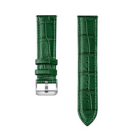 Strap-it Strap-it Samsung Galaxy Watch 7 - 40mm Leather Crocodile Grain Strap (Green) Strap-it Strap-it Samsung Galaxy Watch 7 - 40mm Leather Crocodile Grain Strap (Green)