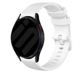 Strap-it Samsung Galaxy Watch 7 - 40mm Premium Silicone Strap (White) Strap-it Samsung Galaxy Watch 7 - 40mm Premium Silicone Strap (White)