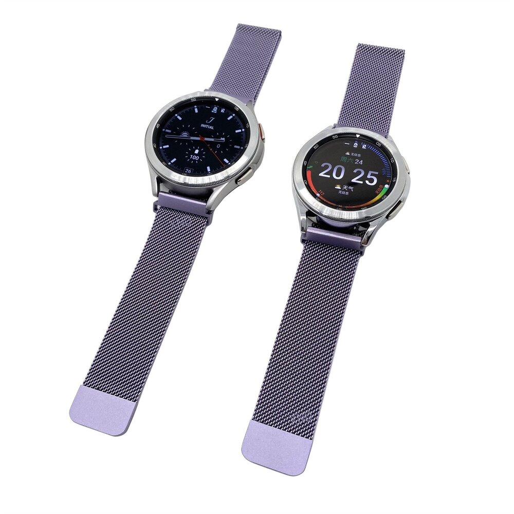 Strap-it Strap-it Samsung Galaxy Watch 7 - 40mm Milanese Strap (Light Purple) Strap-it Strap-it Samsung Galaxy Watch 7 - 40mm Milanese Strap (Light Purple)