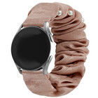 Strap-it Strap-it Samsung Galaxy Watch 7 - 40mm Scrunchie Strap (Beige with Pearls)