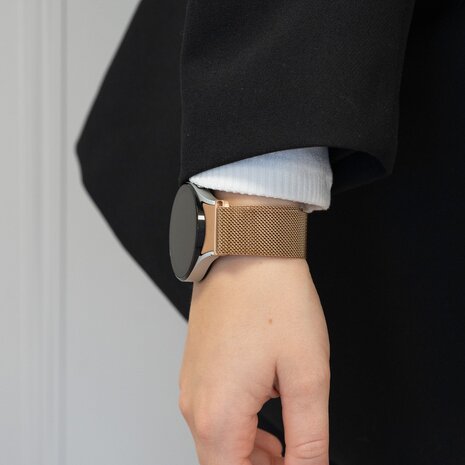 Bandz Bandz Samsung Galaxy Watch 7 - 40mm Milanese Loop Strap (Champagne) Bandz Bandz Samsung Galaxy Watch 7 - 40mm Milanese Loop Strap (Champagne)