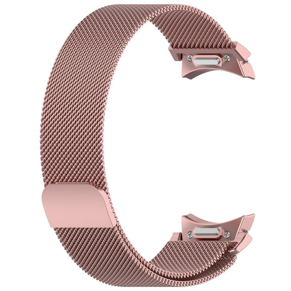 Strap-it Strap-it Samsung Galaxy Watch 7 - 40mm 'One Push' Milanese Strap (Pink) Strap-it Strap-it Samsung Galaxy Watch 7 - 40mm 'One Push' Milanese Strap (Pink)