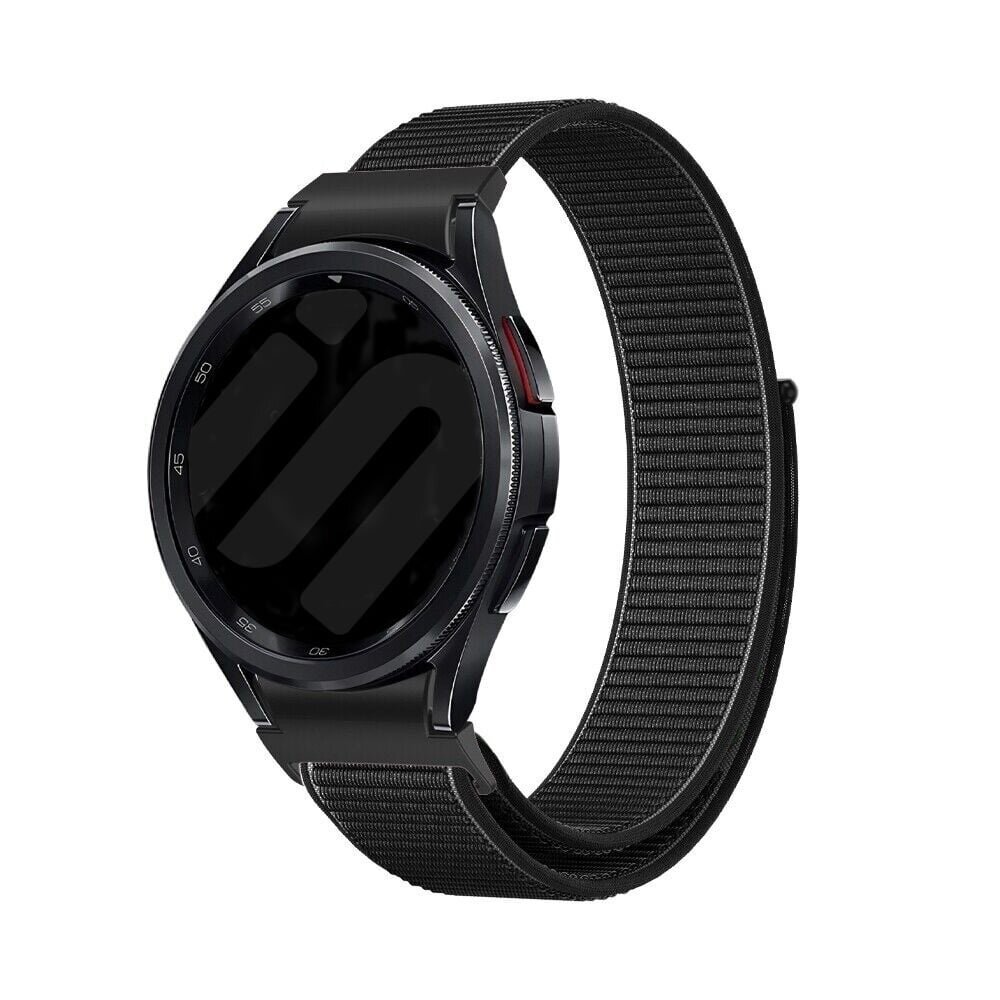 Strap-it Strap-it Samsung Galaxy Watch 7 - 40mm 'One Push' Nylon Strap (Black) Strap-it Strap-it Samsung Galaxy Watch 7 - 40mm 'One Push' Nylon Strap (Black)